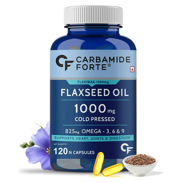 Carbamide Forte Flaxseed Oil Omega 3 6 9 Capsules - Distacart