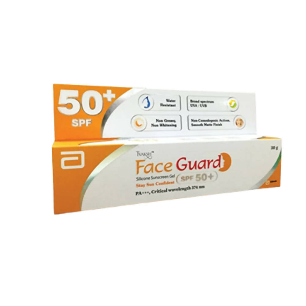 Tvaksh Face Guard Sunscreen Gel SPF 50+ - Distacart