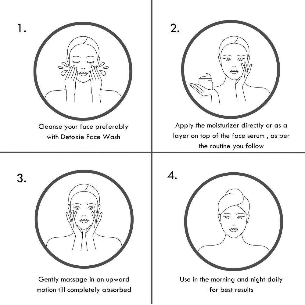 Detoxie Anti-Stress & Hydrating Youth Preserve Face Moisturizer - Distacart