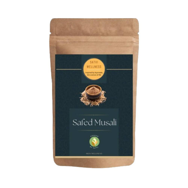 Satvi Wellness Safed Musli Powder | White Musli Powder | Men Wellness - Distacart