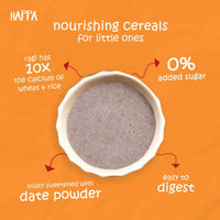 Thumbnail for Happa Organic Ragi Porridge Mix- Ragi+Almonds+Dates and Ragi+Carrot+Beetroot Combo - Distacart