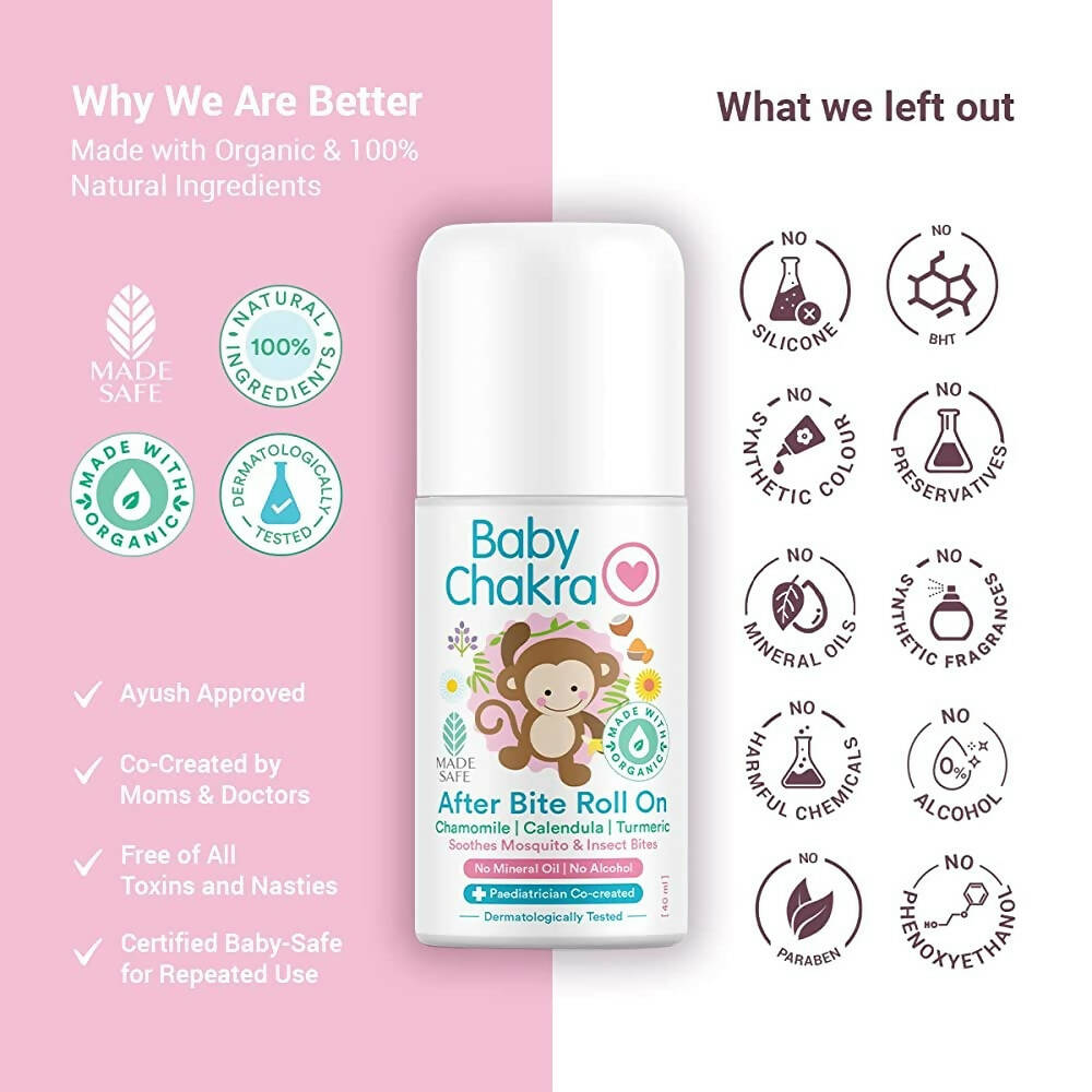 BabyChakra After Bite Roll On - Distacart