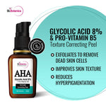 Thumbnail for St.Botanica AHA Glycolic Acid 8% + Pro-Vitamin B5 Texture Correcting Peel