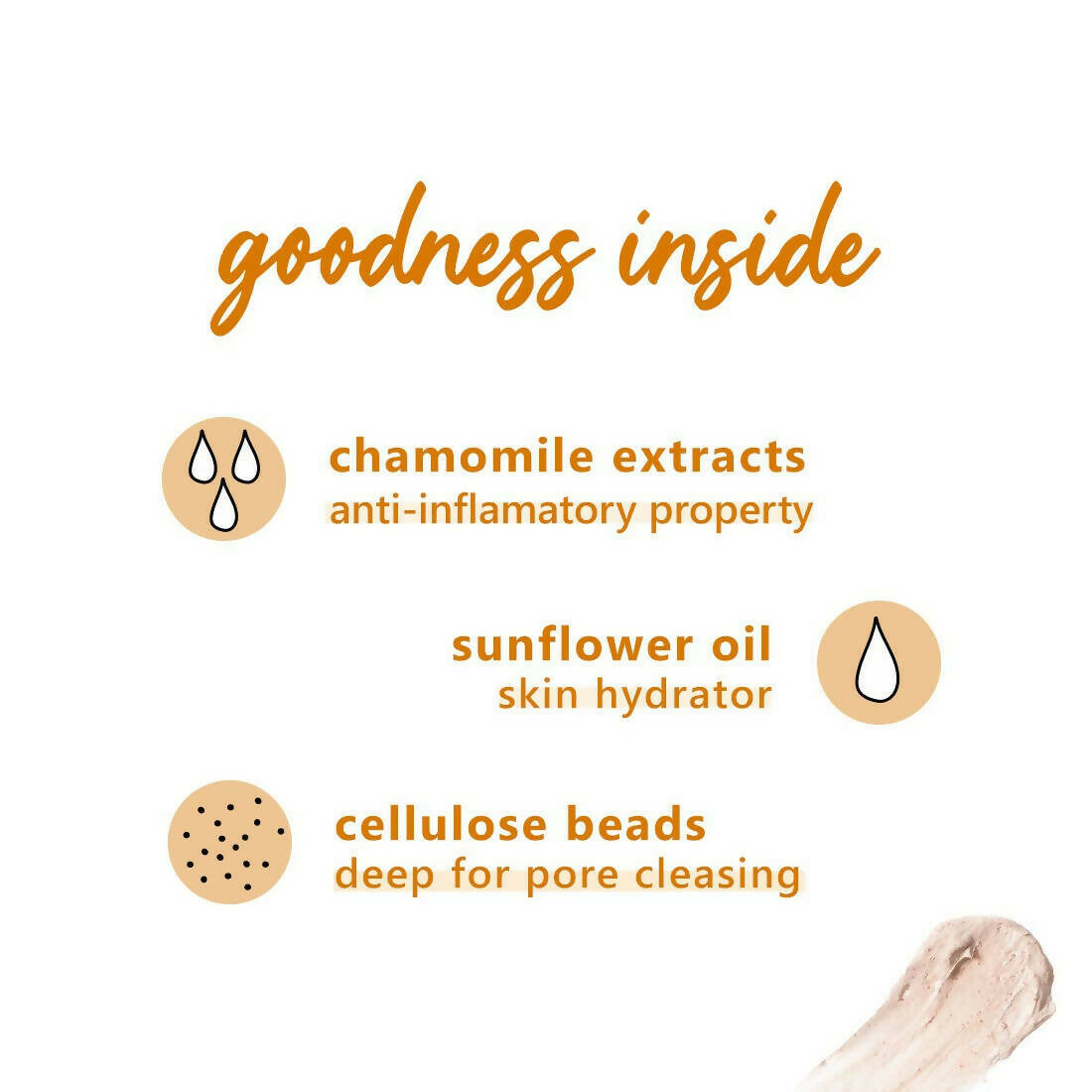 Plum Chamomile & White Tea Brighten-Up Face Scrub - Distacart