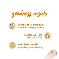 Thumbnail for Plum Chamomile & White Tea Brighten-Up Face Scrub - Distacart
