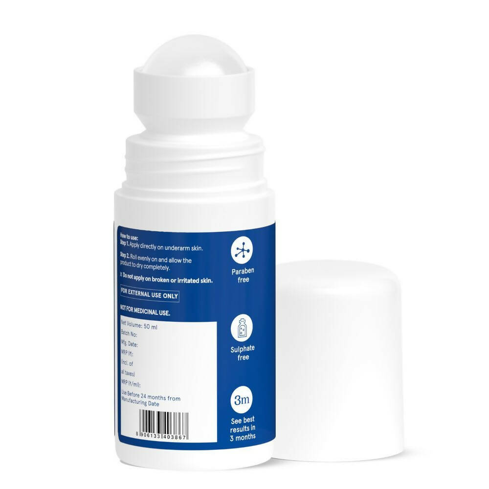 BeBodywise 4% AHA BHA Underarm Roll On - Fragrance Free - Distacart