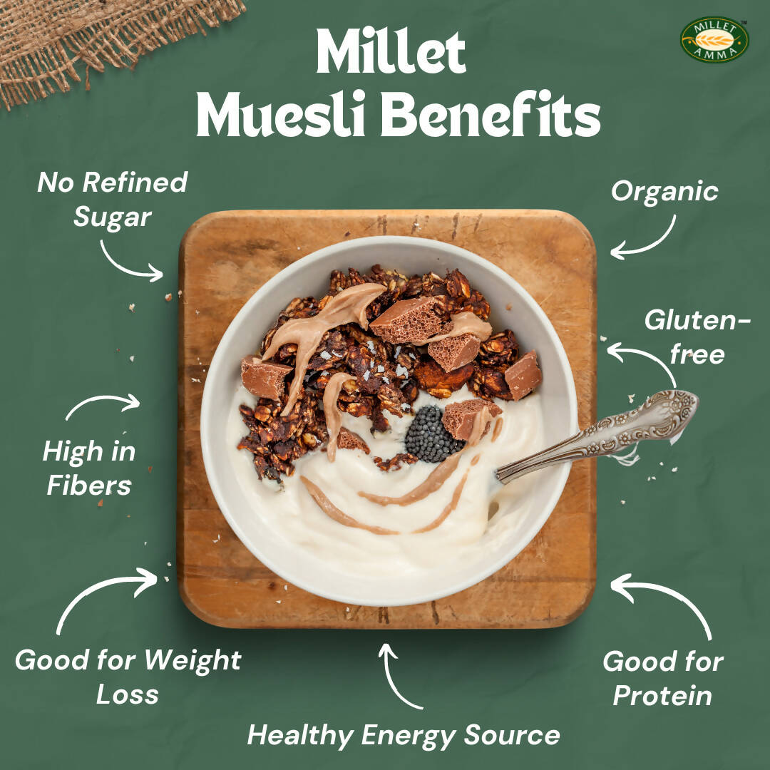 Millet Amma Chocolate Muesli - Distacart
