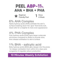 Thumbnail for Cos-IQ ABP 11% Beginner Friendly Exfoliating Peel - Distacart