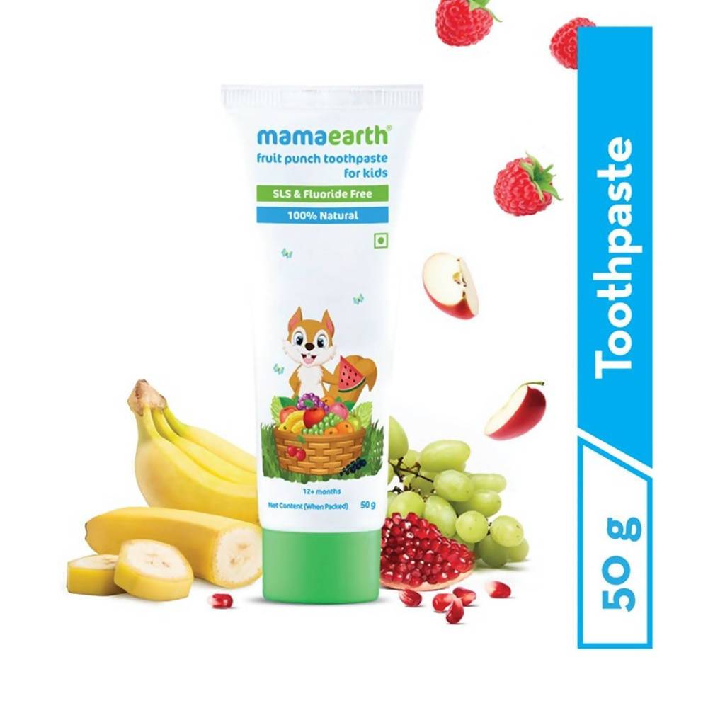 Mamaearth Fruit Punch Toothpaste For Babies