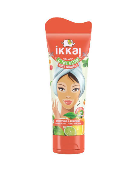 Ikkai Organic C The Glow Face Souffle Brightening & Enriching - Distacart