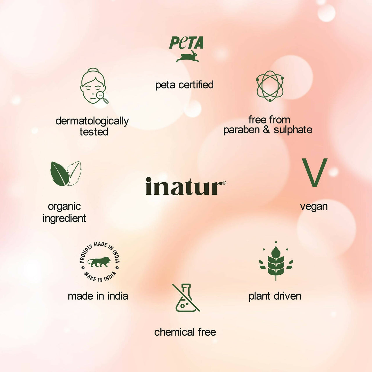 Inatur Lip and Cheek Tint Port Wine - Distacart
