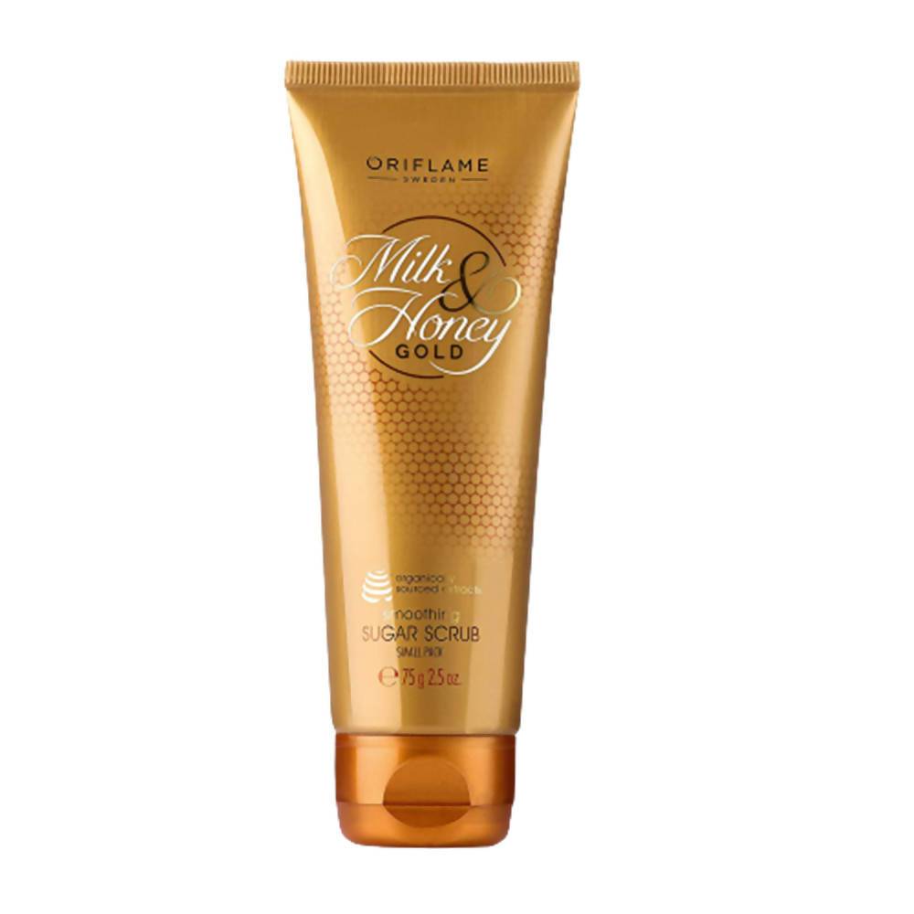 Oriflame Milk & Honey Gold Smoothing Sugar Scrub - Distacart
