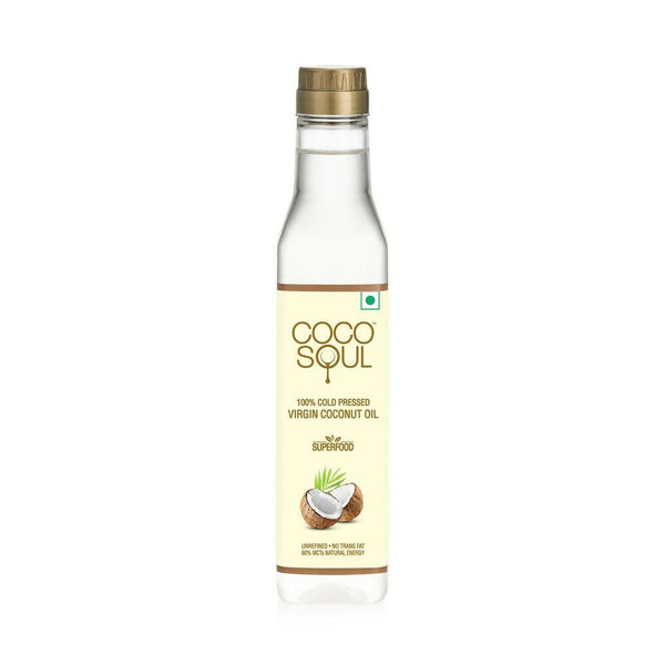 Coco Soul Cold Pressed Natural Virgin Coconut Oil - Distacart