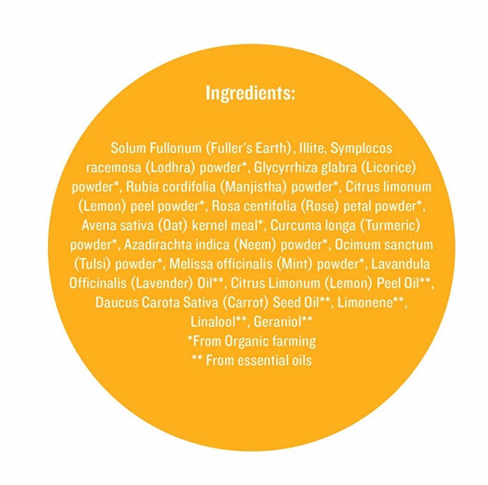 Soultree Detan Face Pack Ingredients