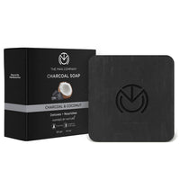 Thumbnail for The Man Company Charcoal Soap Bar - Charcoal & Coconut - Distacart
