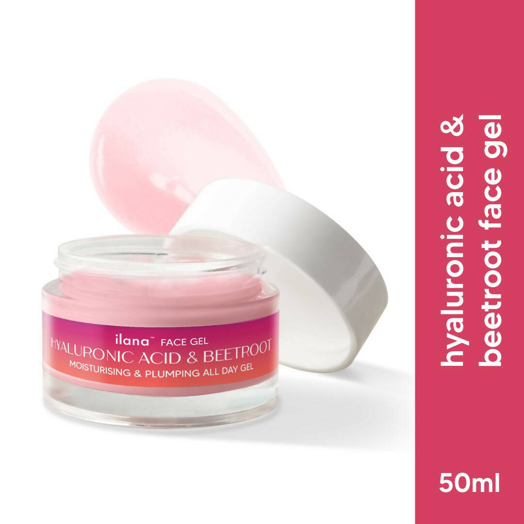 Ilana Hydrating And Nourishing All-Day Gel With Hyaluronic Acid & Beetroot - Distacart