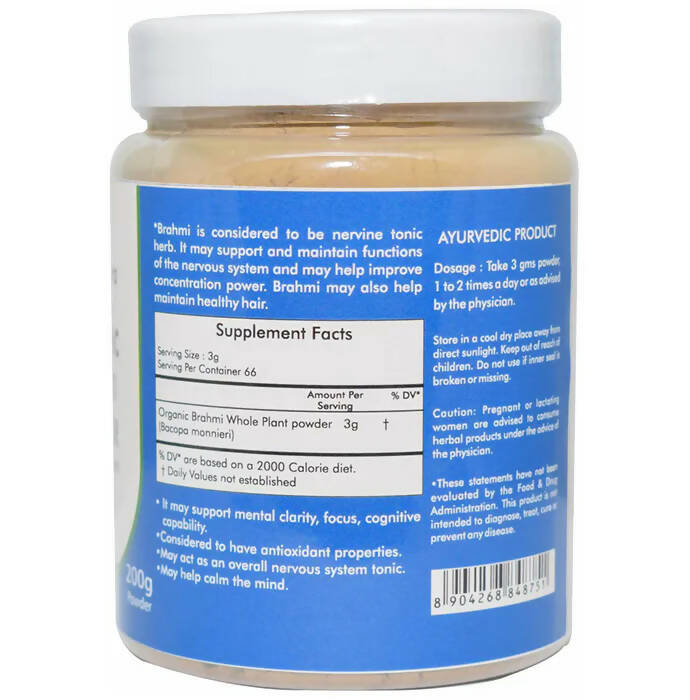 Ved Tattva Organic Brahmi Powder - Distacart