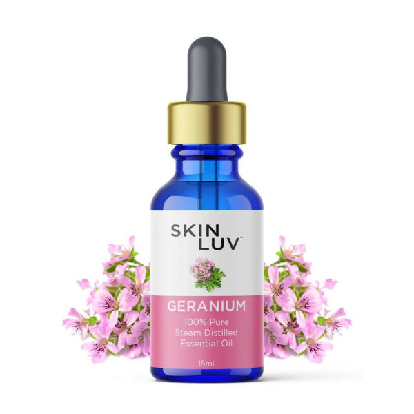 SkinLuv Geranium Pure & Organic Steam Distilled Essential Oil - Distacart