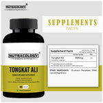 Thumbnail for Nutracology Tongkat Ali Testosterone Booster For Stamina Energy and Endurance Tablets - Distacart