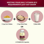 Thumbnail for Rasayanam Plant Based Vitamin B12 Capsules for Men & Women - Distacart