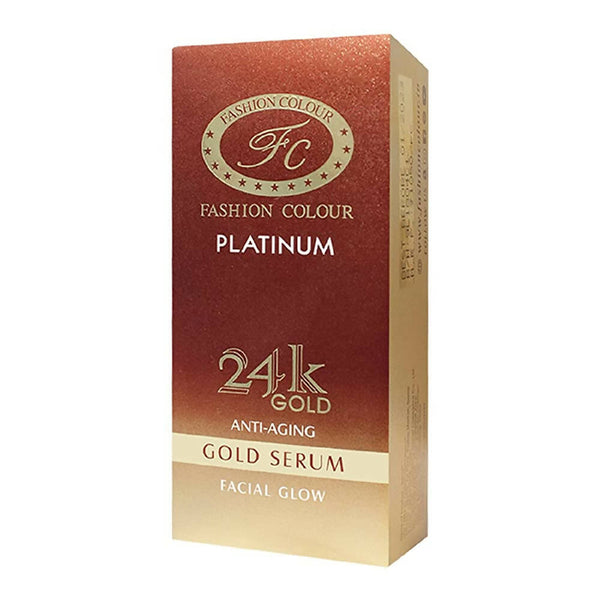Fashion Colour Anti-Aging 24K Gold Face Serum - Distacart