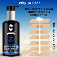 Thumbnail for Muuchstac Ocean Moisturizer & Sunscreen For Men - Distacart