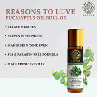 Thumbnail for Buddha Natural Eucalyptus Therapeutic Roll-On - Distacart