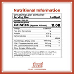 Thumbnail for Boldfit Omega 3 Fish Oil 1000mg Softgels - Distacart