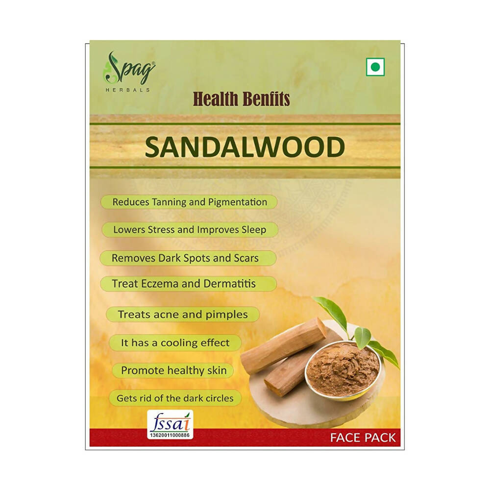 Spag Herbals Premium Sandalwood Powder - Distacart