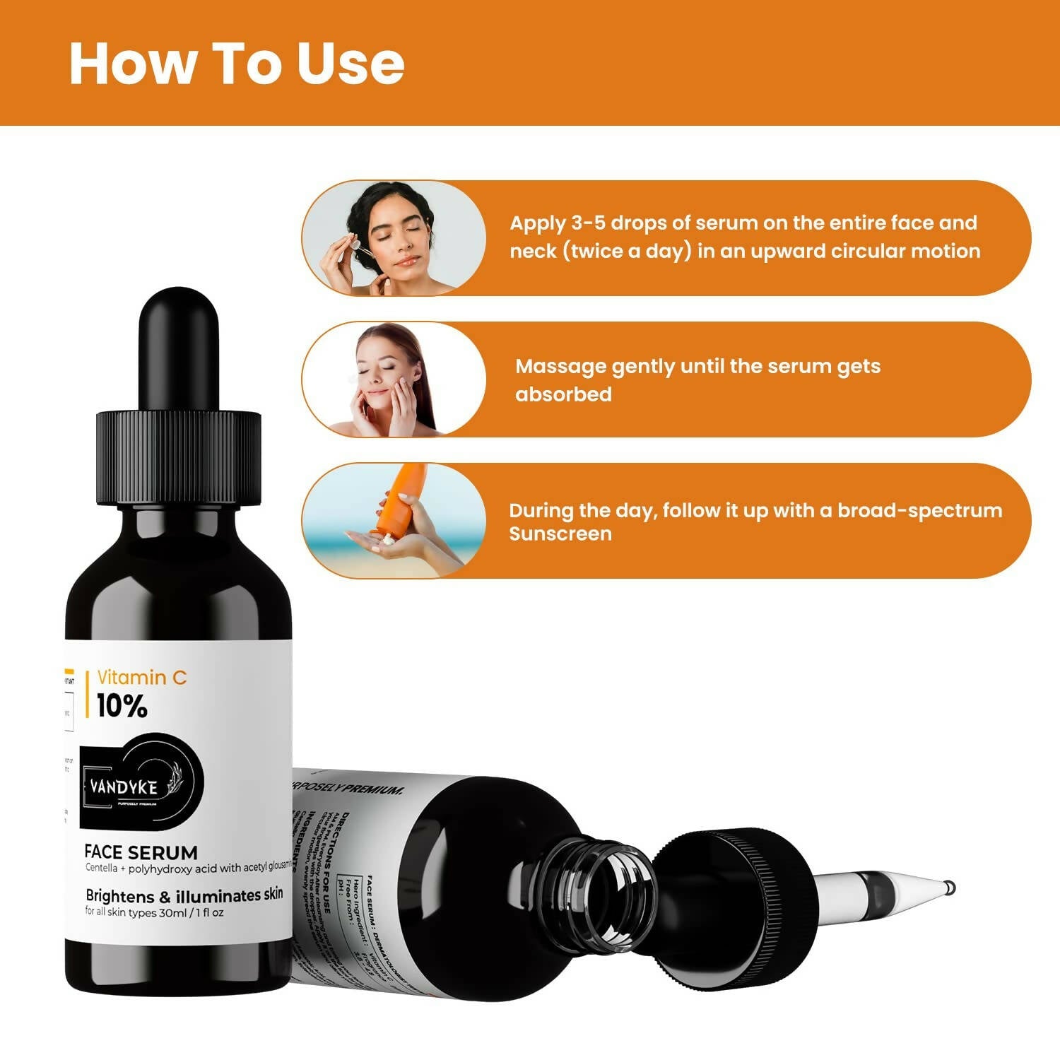 Vandyke Vitamin C 10% Face Serum - Distacart