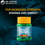 Thumbnail for Dr. Vaidya's Herbo 24 Turbo Capsules For Men - Distacart