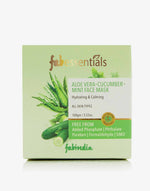 Thumbnail for Fabessentials Aloe Vera Cucumber Mint Face Mask - Distacart
