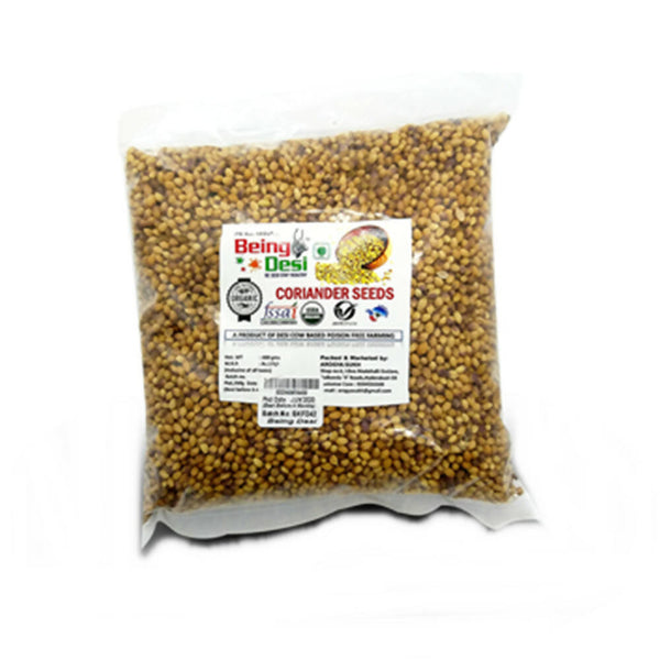 Being Desi Coriander Seeds - Distacart