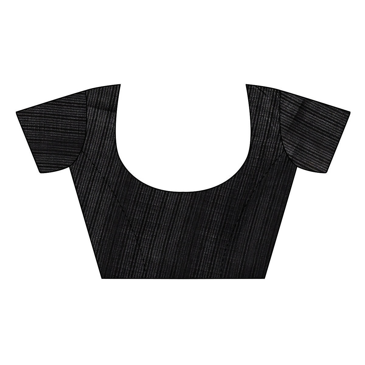Vamika Black Kalamkari With Jhalar Khadi Silk Saree - Distacart