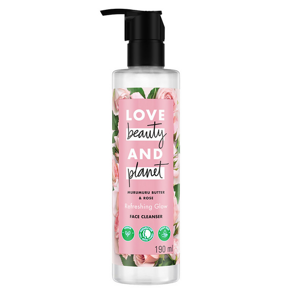 Love Beauty And Planet Murumuru Butter & Rose Face Cleanser - Distacart