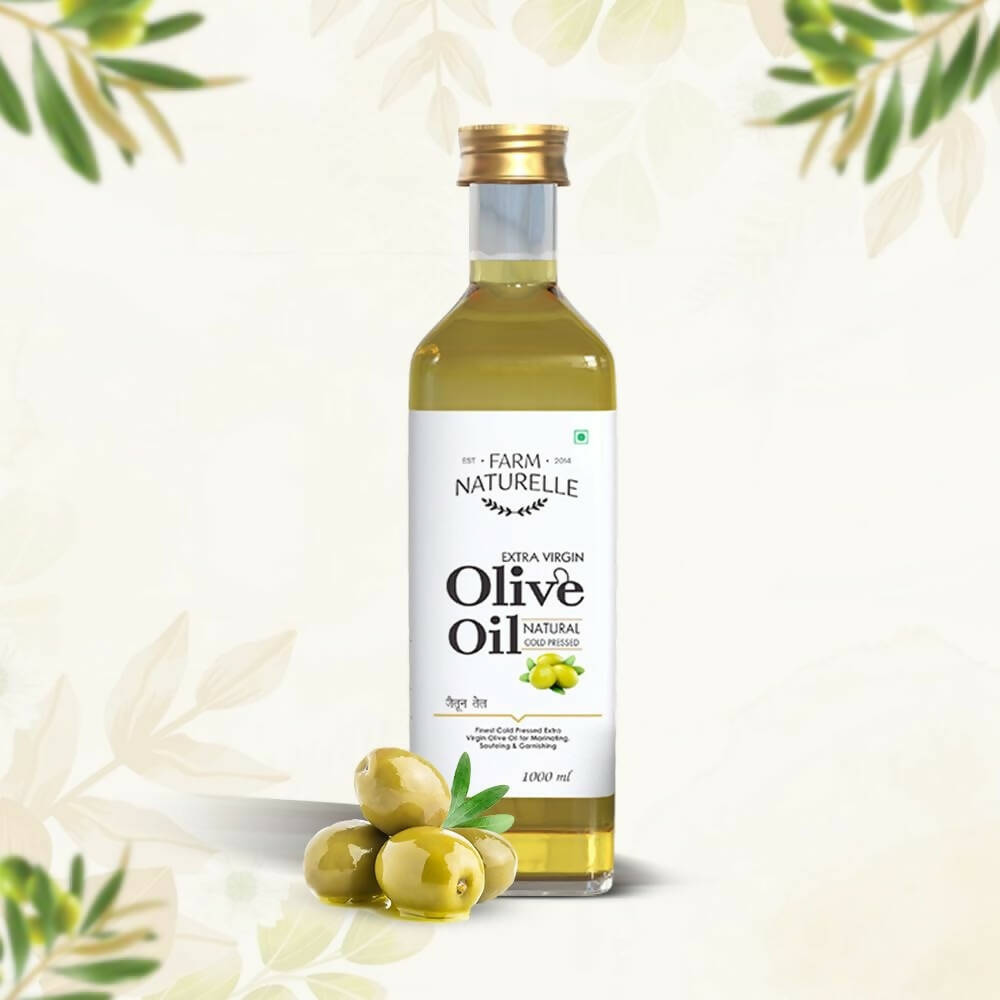 Farm Naturelle Extra Virgin Olive Oil 100% Pure, Natural Extra-Virgin Oil - Distacart