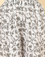 Thumbnail for Varanga Women White Viscose Rayon Printed Regular Kurta With Trousers & Dupatta - Distacart