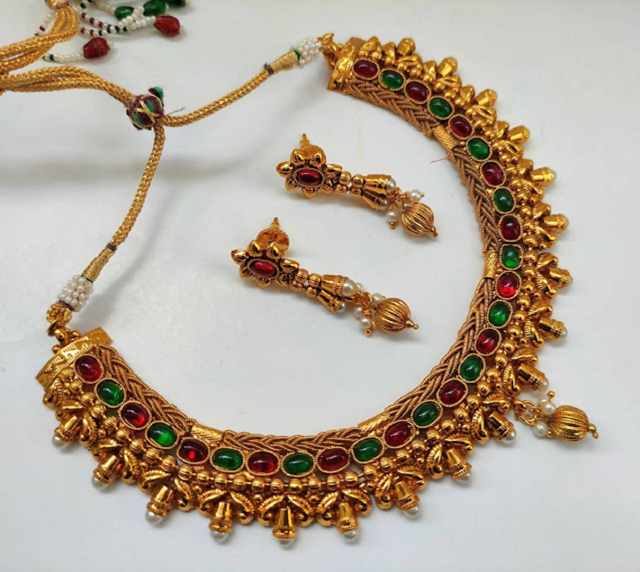Multicolor Kemp Designer Necklace Set - Distacart