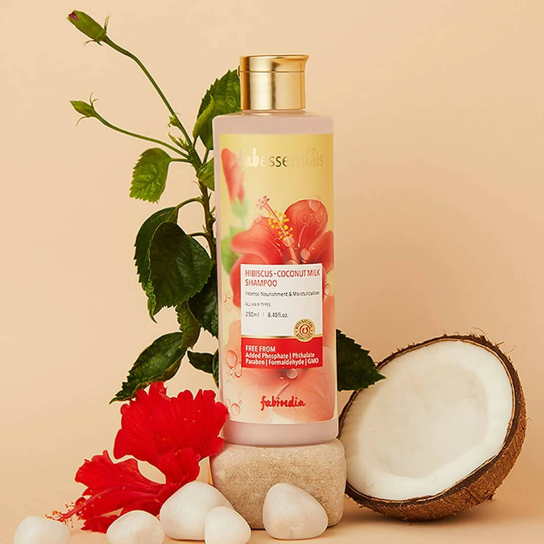 Fabessentials Hibiscus Coconut Milk Shampoo - Distacart