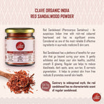 Thumbnail for Clave Organic Red Sandalwood Powder - Distacart