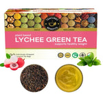 Thumbnail for Teacurry Lychee Flavor Green Tea Bags - Distacart