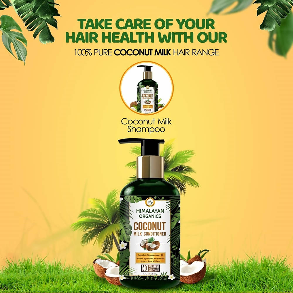 Himalayan Organics Coconut Milk Conditioner - Distacart