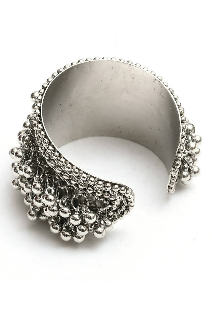 Mominos Fashion Kamal Johar Ghungroo Handcraft Cuff Bracelet