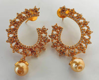 Thumbnail for White AD Designer Earrings - Distacart