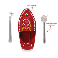 Thumbnail for Desi Toys Putt Putt Nav/Steam Tin Boat - Distacart