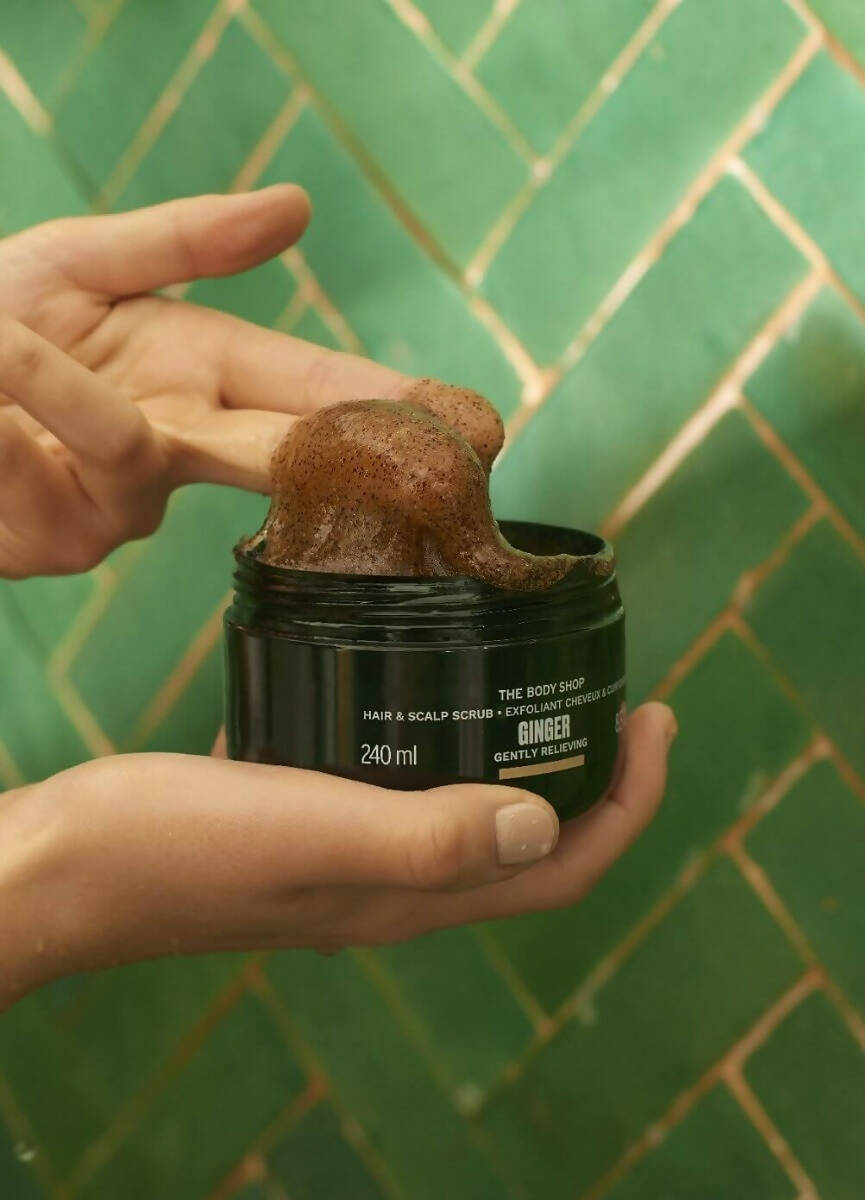 The Body Shop Ginger Hair & Scalp Scrub - Distacart