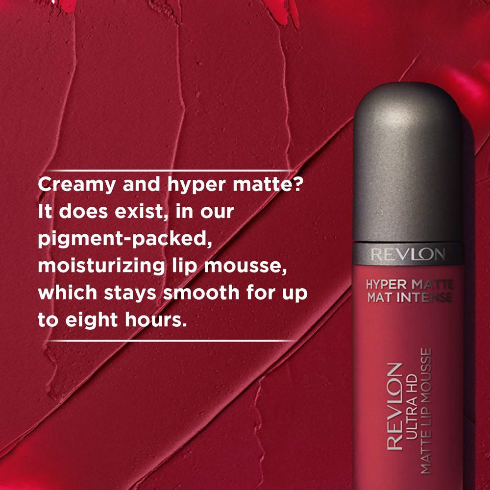 Revlon Hyper Matte Mat Intense Ultra Hd Matte Lip Mousse - Red Hot