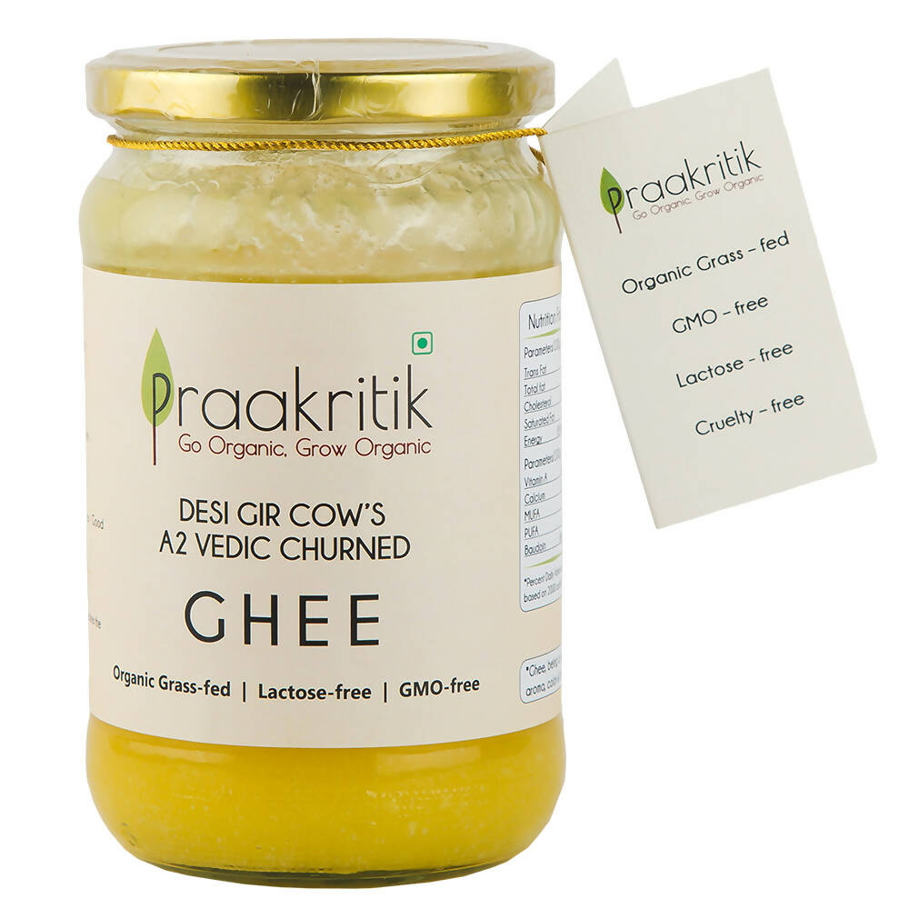 Praakritik Natural Desi Gir Cow A2 Ghee - Distacart