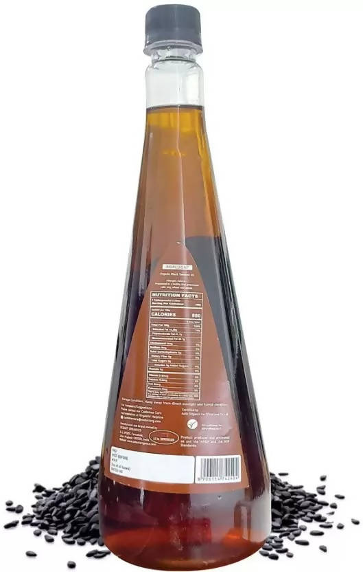 Orgabite Organic Black Sesame Oil Cold Pressed