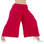 Thumbnail for Lagi Women's Pink Solid Palazzo (PLZ03G)